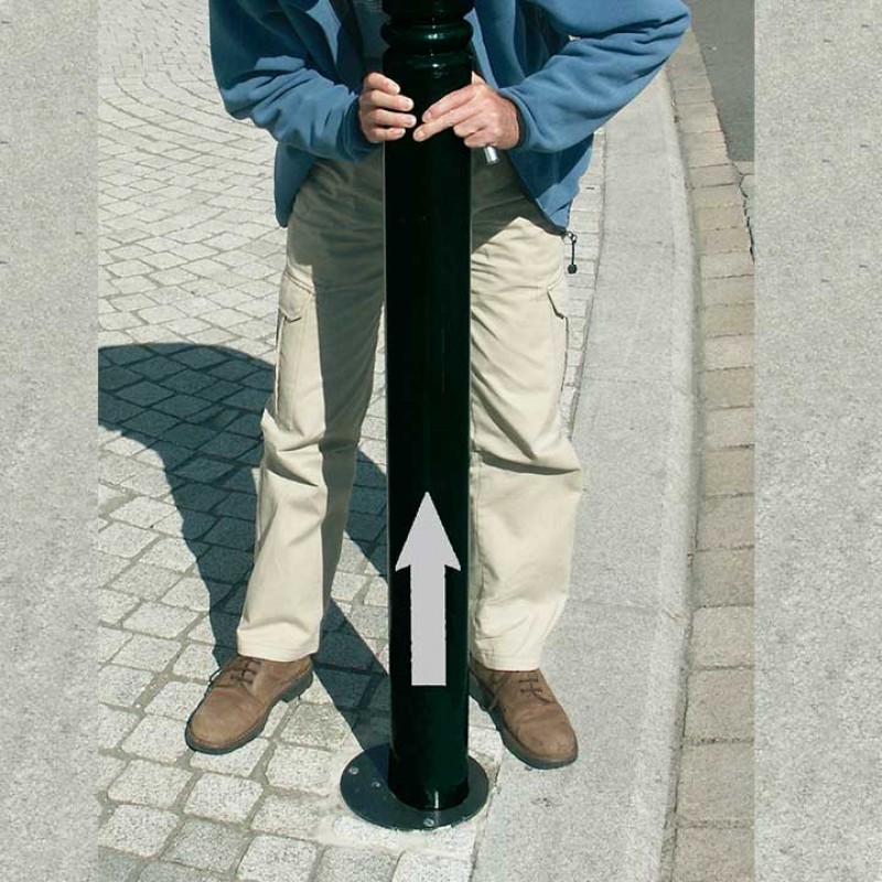 Sistema extraïble Serrubloc 21 per pilones de diàm 90 mm